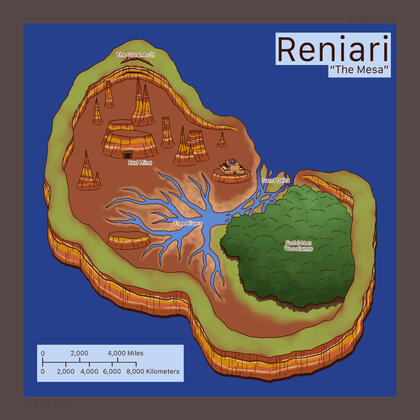 Reniari Map Reniari Map